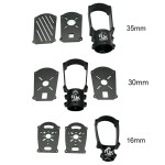 RJXHOBBY 16mm 25mm 30mm 35mm in fibra di carbonio sedile di montaggio del motore per UAV esacopter multicottero Drone agricolo